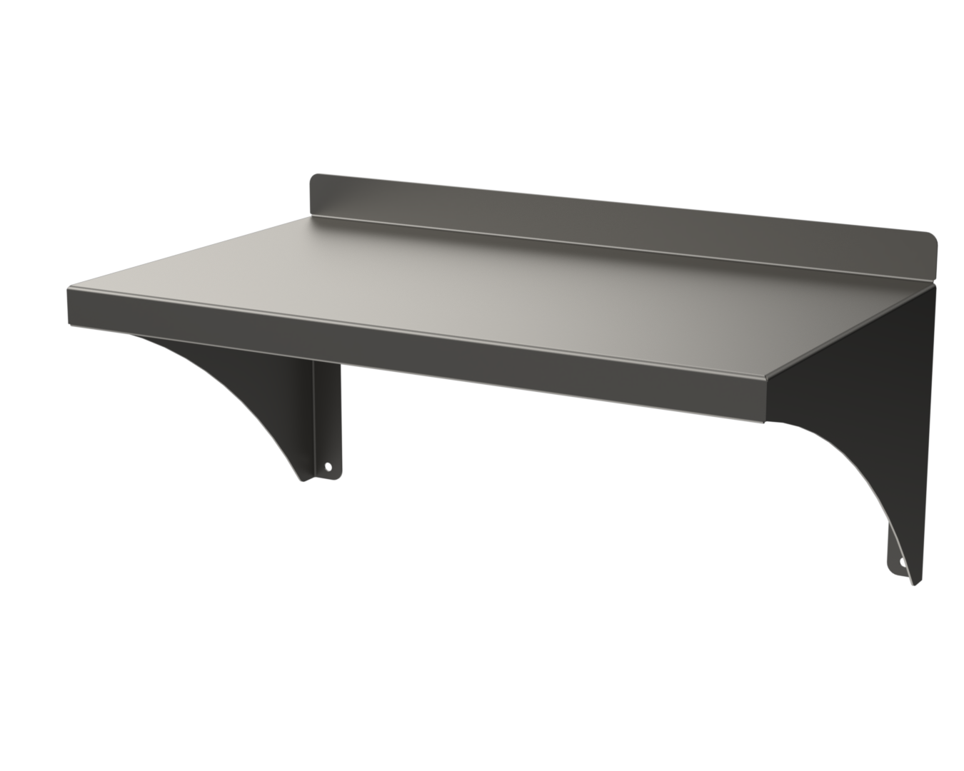 Étagère murale inox éco